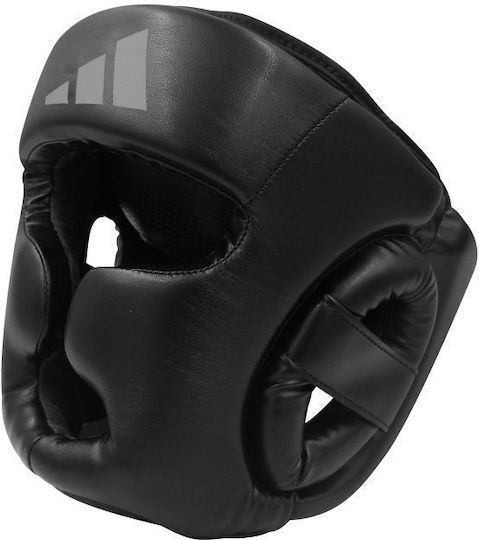 adidas Speed Adult Full Face Boxing Headgear Synthetic Leather Black