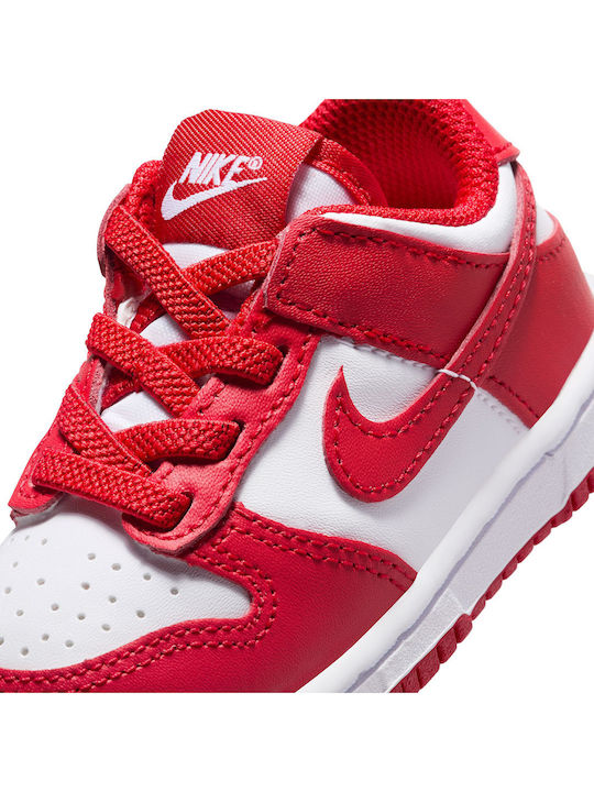 DUNK Παιδικά Sneakers Κόκκινα