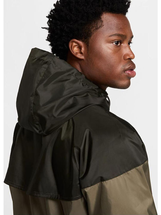 Sportswear Heritage Jacket Windproof Khaki
