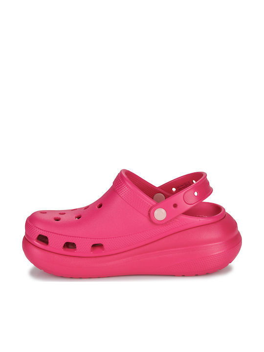 Crocs Crush Women's Clogs Fuchsia