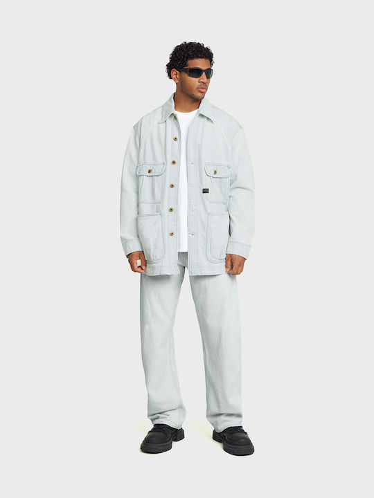 G-Star Raw Bend 3d Men's Jeans Pants Loose Fit Bleached Denim