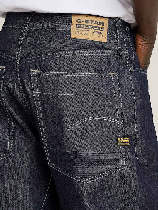 Bend 3d Men's Jeans Pants with Loose Fit Raw Denim