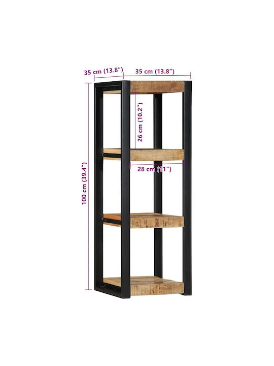 Bibliotecă Maro 35x35x100cm