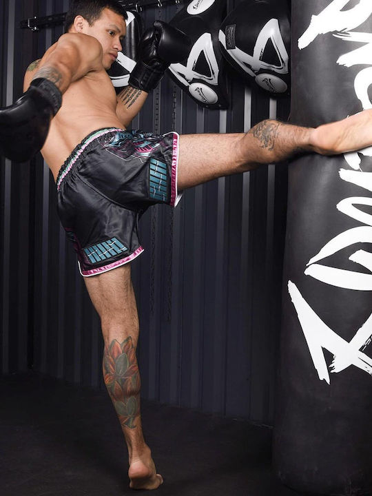 Pantaloni Scurți Muay Thai 8 Arme Samurai 2.0 Cyber