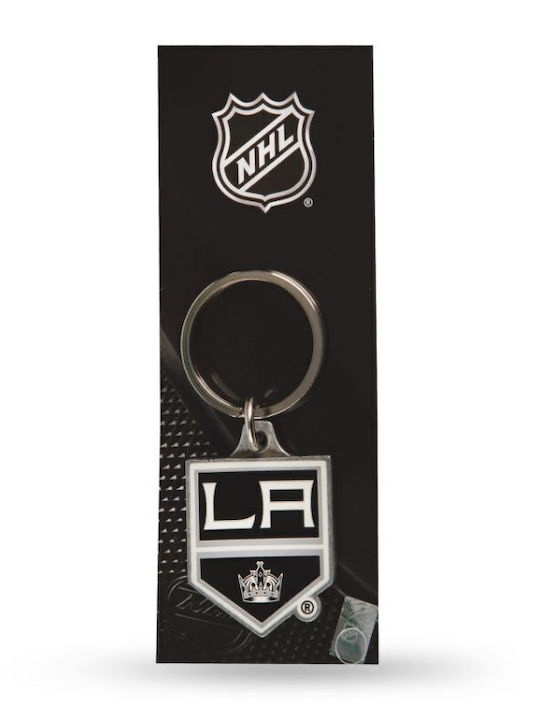 Schlüsselanhänger Inglasco Nhl Logo Metallisch Team Ecru
