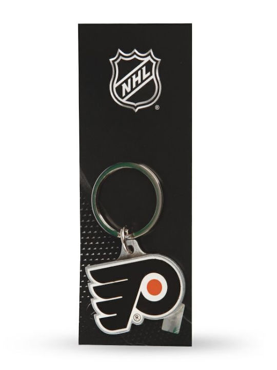 Schlüsselanhänger Inglasco Nhl Logo Metallisch Team Ecru