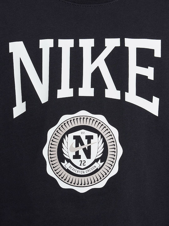 Παιδικό T-shirt Μαύρο Sportswear Essentials