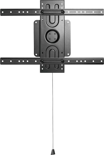 Brateck LP69-46F Βάση Τηλεόρασης Τοίχου έως 80" και 50kg Ασημί