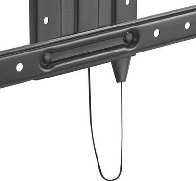 Brateck LP69-46F Βάση Τηλεόρασης Τοίχου έως 80" και 50kg Ασημί