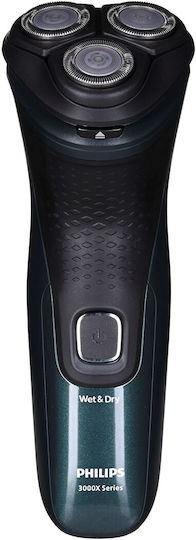 Philips Series 3000X X3052/00 Περιστρεφόμενη Ξυριστική Μηχανή Προσώπου Επαναφορτιζόμενη