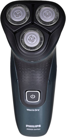 Philips Series 3000X X3052/00 Περιστρεφόμενη Ξυριστική Μηχανή Προσώπου Επαναφορτιζόμενη