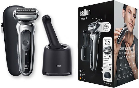 Braun Series 7 71-S7200cc Vintage Elektrorasierer Gesicht Wiederaufladbar