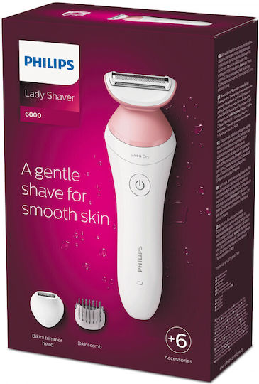 Philips Series 6000 BRL146/00 Foil Ξυριστική Μηχανή Σώματος Επαναφορτιζόμενη