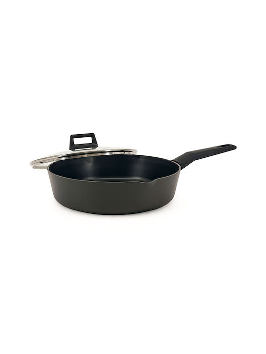 Luigi Ferrero Pan Mit Deckel aus Aluminium