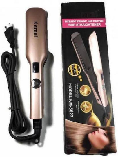 Kemei KM-5627 KM-5627 Hair Straightener with Ceramic Plates 70W