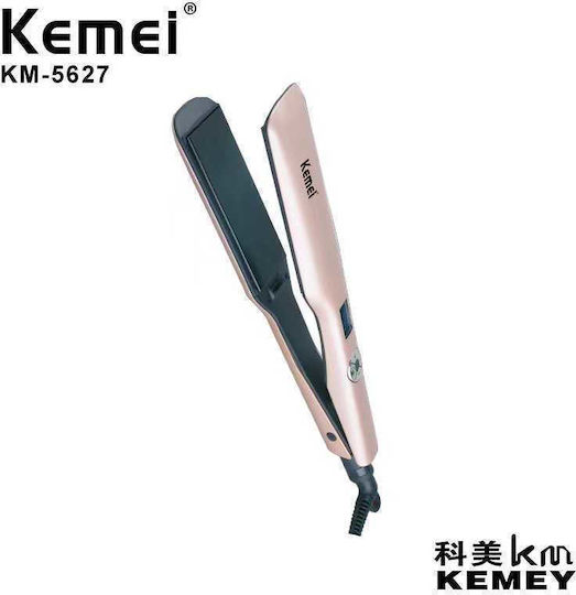 Kemei KM-5627 KM-5627 Hair Straightener with Ceramic Plates 70W