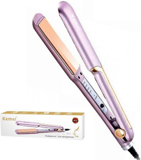 Kemei KM-459 Πρέσα Μαλλιών με Κεραμικές Πλάκες