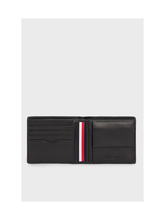 Tommy Hilfiger Men's Leather Wallet Black