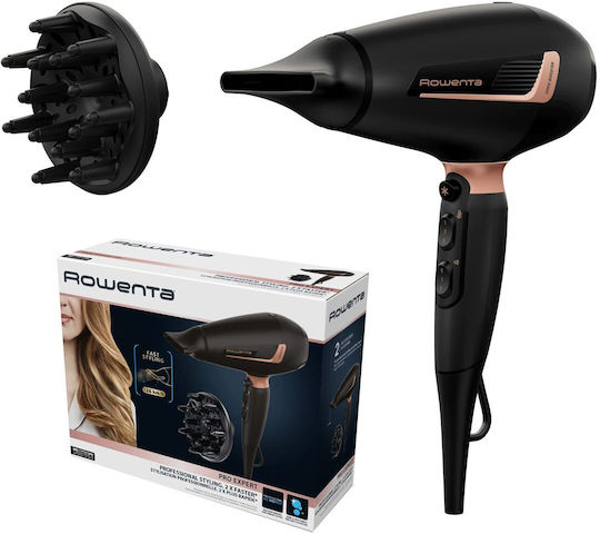 Rowenta Pro Expert Hair Dryer with Diffuser CV8830F0