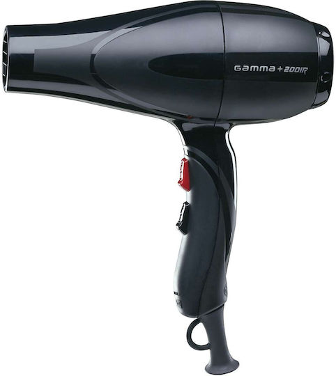 GammaPiu Επαγγελματικό Πιστολάκι Μαλλιών 2100W Μαύρο