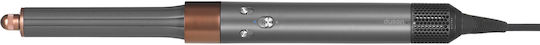 Dyson HS05 Airwrap Origin Electric Hair Brush with Air and Rotating Head for Hair Straightening and Curls 1300W Bright Nickel/Bright Copper