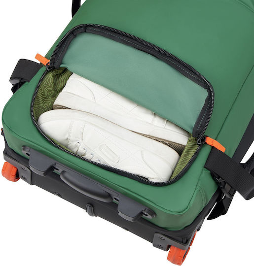 Delsey Jeep Sack Voyage 64lt Elm Green with Wheels Fabric L72xW29.5xH36.5cm