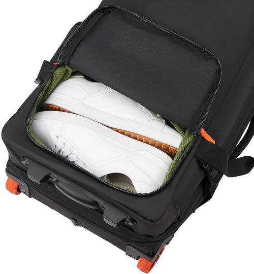 Delsey Jeep Sack Voyage 64lt Black with Wheels Fabric L72xW29.5xH36.5cm