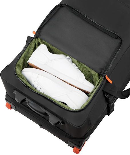 Delsey Jeep Sack Voyage 92lt Black with Wheels Fabric L82xW34xH41.5cm