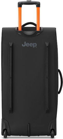 Delsey Jeep Sack Voyage 96lt Black with Wheels Fabric L82xW34xH41.5cm
