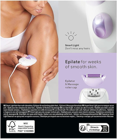 Braun Silk-Epil 3 Epilator Machine Epilator for Body & Bikini SE3000