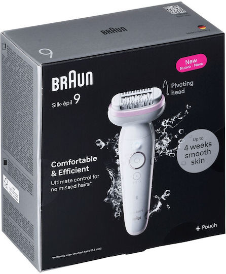 Braun Silk-Épil 9 Epilator Machine Epilator for the Body SES9000