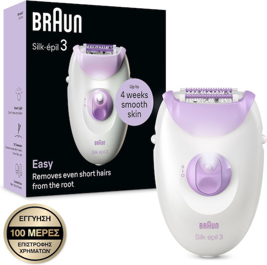 Braun Silk-Epil 3 Epilator Machine Epilator for Body & Bikini SE3000