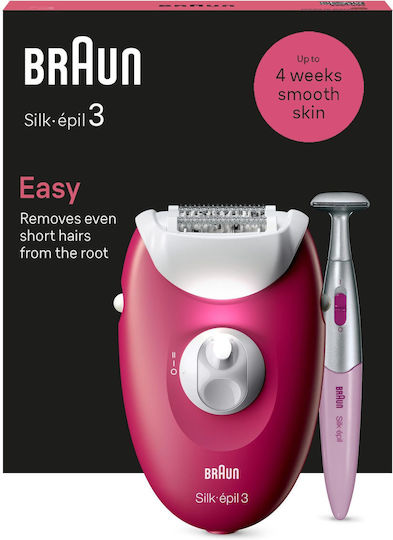 Braun Silk Epil 3 Σετ Αποτρίχωσης Epilator για Σώμα & Μπικίνι S71001369
