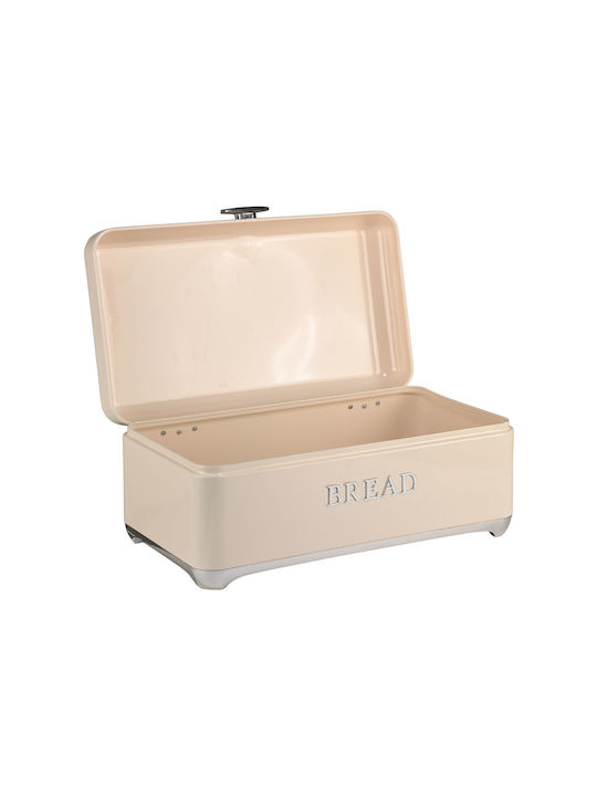 Estia Epoque Bread Box Metallic Beige 42.5x25.3x18cm
