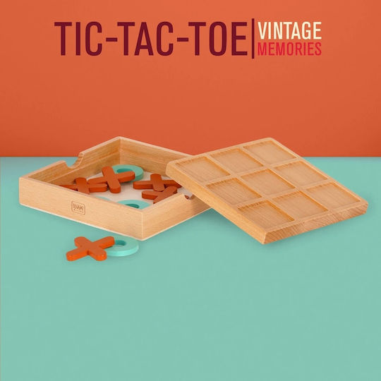 Board Game Tic-Tac-Toe for 1-2 Players 6+ Years Old Legami Milano