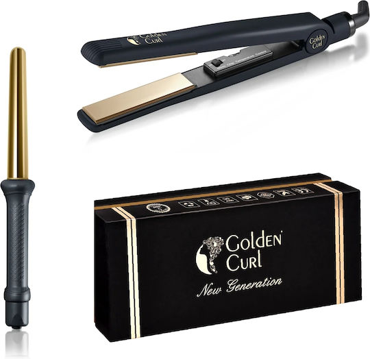 GammaPiu Golden Curl The Double Gold Ψαλίδι Μαλλιών για Κυματιστά Μαλλιά