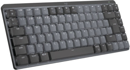 Logitech MX Mini Mechanical Kabellos Bluetooth Nur Tastatur Französisch for Mac