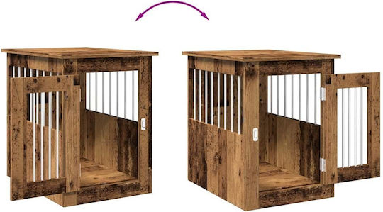vidaXL Dog House Outdoor Brown 45x62x59cm
