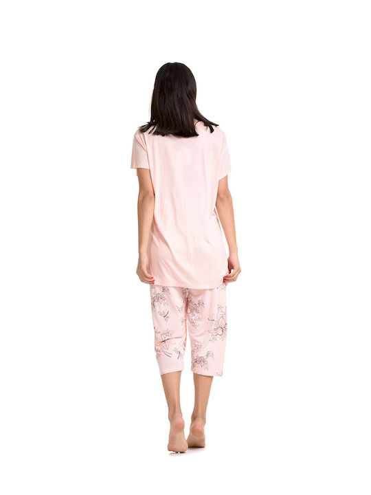 Vienetta Secret Summer Women's Pyjama Set Somon