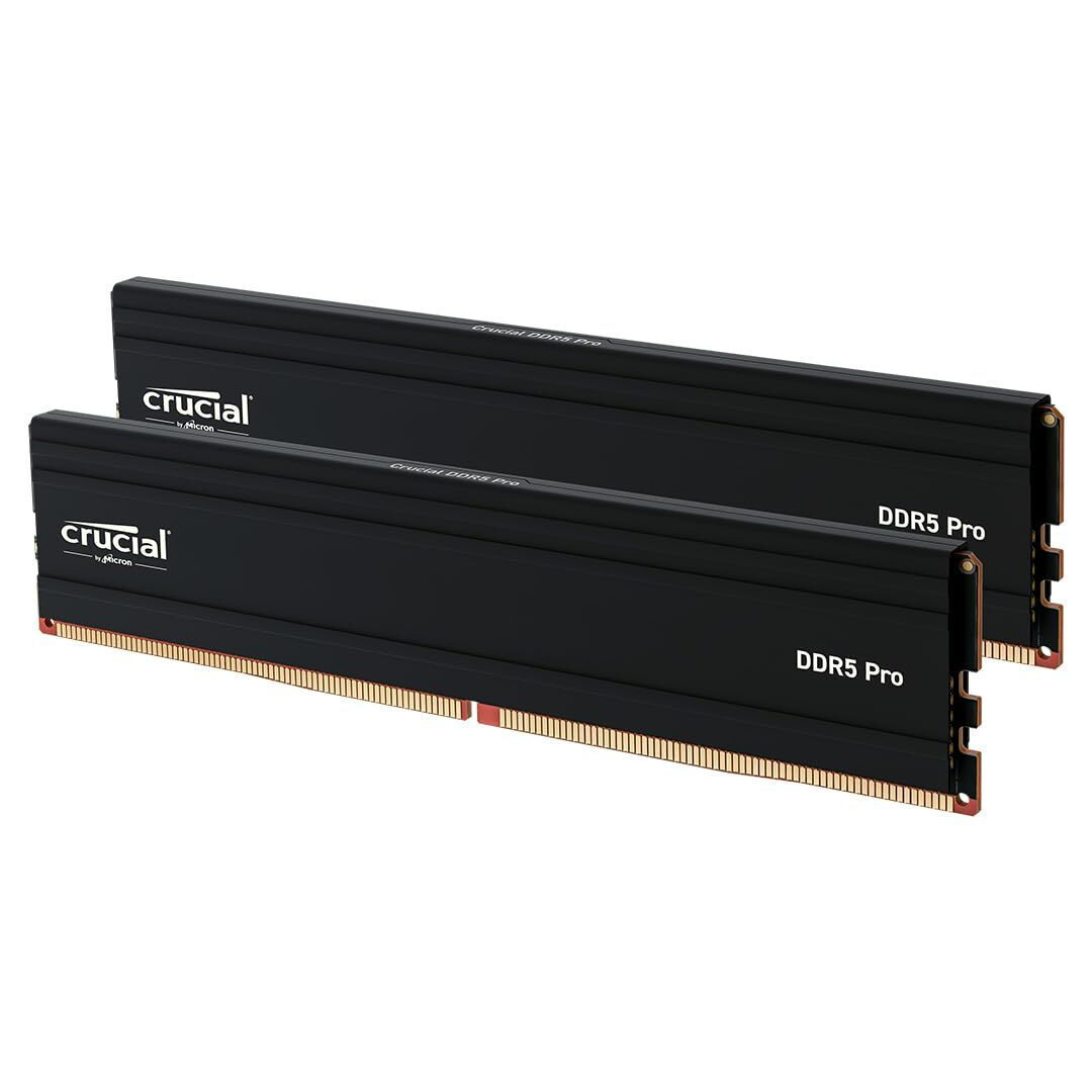 Crucial Pro 48GB DDR5 RAM cu 2 module (2x24GB) și Viteză 6000
