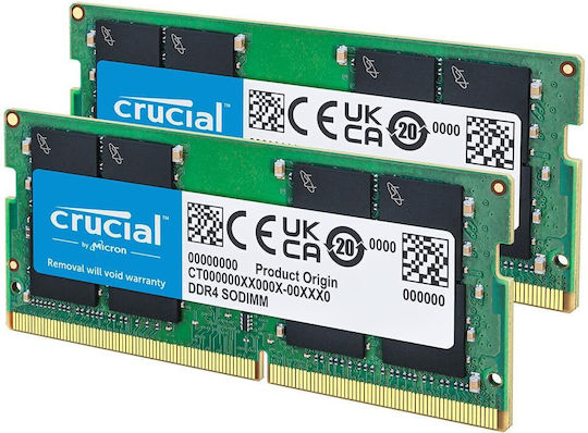 Crucial 16GB KIT 2×8GB メモリー DDR4-3200 Amazon | Crucial ノートPC用増設メモリ 16GB(8GBx2枚) DDR4 3200MT/s