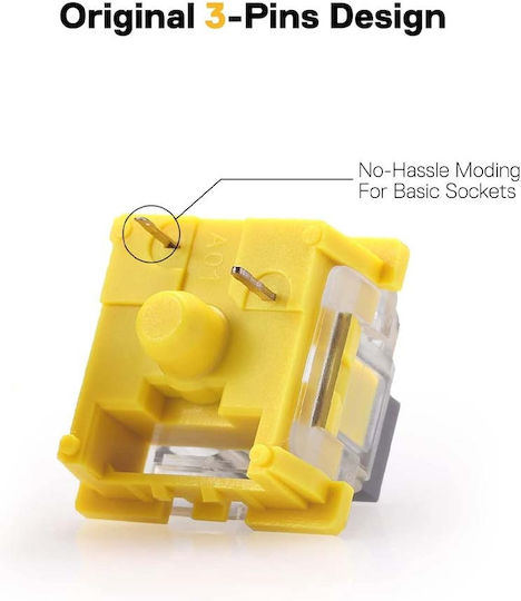 Redragon A113 Switches Πληκτρολόγιου Bullet-S Linear Mechanical Switches