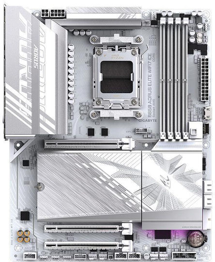 Gigabyte B850 AORUS ELITE WIFI7 ICE Motherboard ATX with AMD AM5 Socket