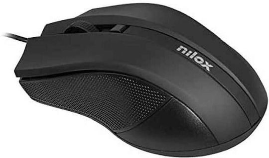 Nilox Ottico Wired Mouse Black