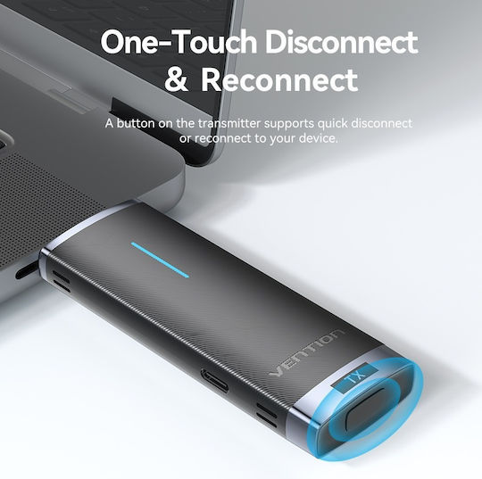 Vention ADCB0-TX Αντάπτορας Δικτύου USB με Ενσύρματη Σύνδεση Ethernet