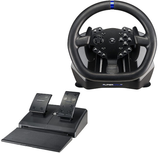 Subsonic Superdrive Steering Wheel with Pedals for PC / PS4 / XBOX One