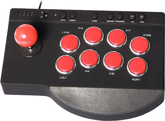 Subsonic Joystick Ενσύρματο Συμβατό με PS4 / PS3 / PC / Switch / Xbox Series X/S / Xbox One