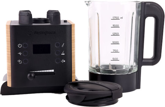 Westinghouse Μπλέντερ με Πλαστική Κανάτα 1.75 lt 1000W Μαύρο WKBEF01BB