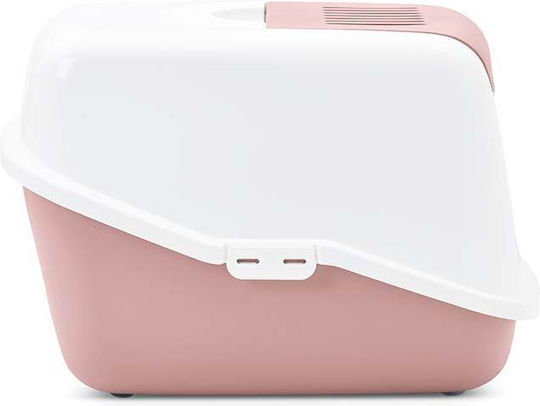 Savic Nestor Cat Toilet Closed White L56 x W39 x H38.5cm