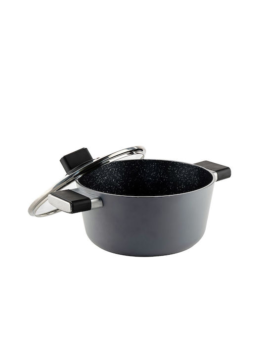 Luigi Ferrero Tiefer Topf aus Aluminium 2.5Es / 20cm